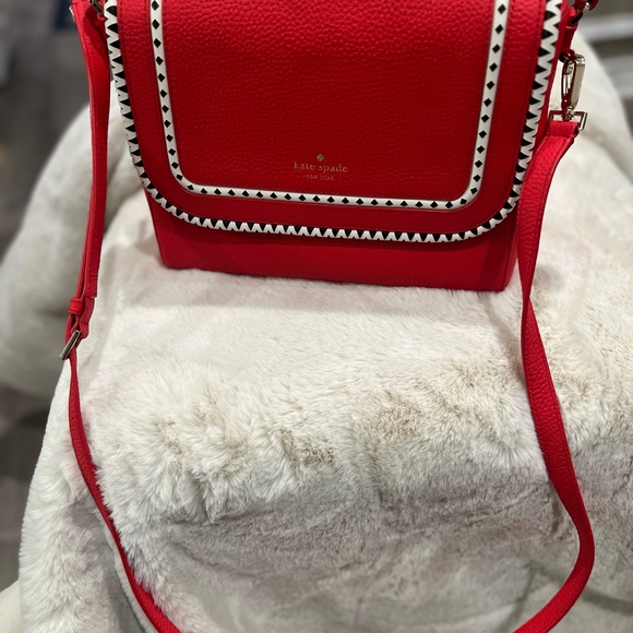 NWT/Kate Spade Coralie Leather HandBag (Prickly Pear) - Picture 7 of 12